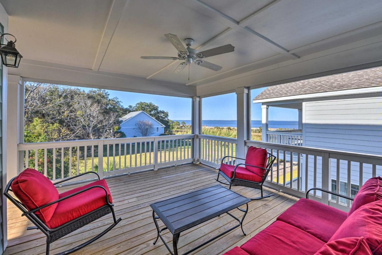 Breezy Hilton Head Getaway 3 Decks And Water Views! Villa Hilton Head Island Exterior foto